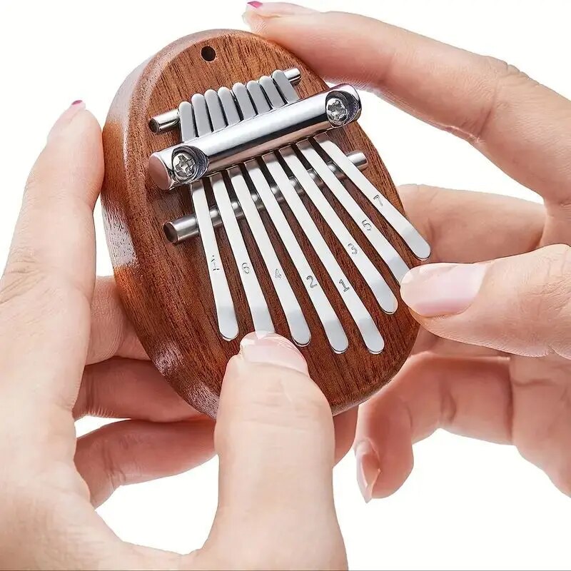 Musical Instrument Marimba - 8키 미니 나무 칼림바 고품질 정교한
