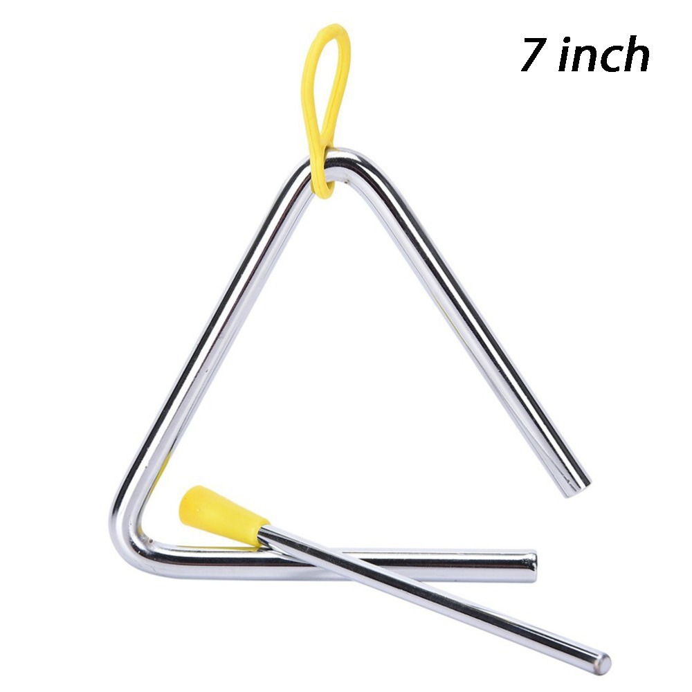 Musical Instrument Triangle - 스테인레스 스틸 삼각형 악기 고무 그립