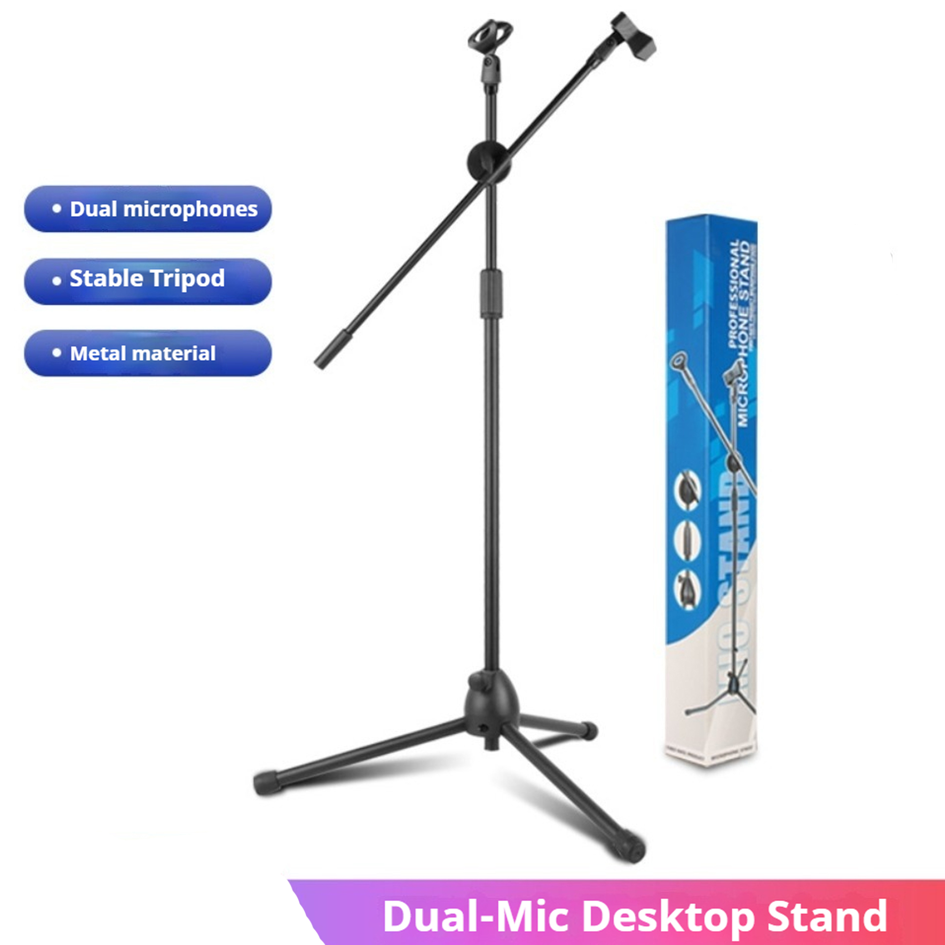 A Musical Instrument You Shake - 듀얼 암 디자인의 퍼포먼스 마이크 플로어