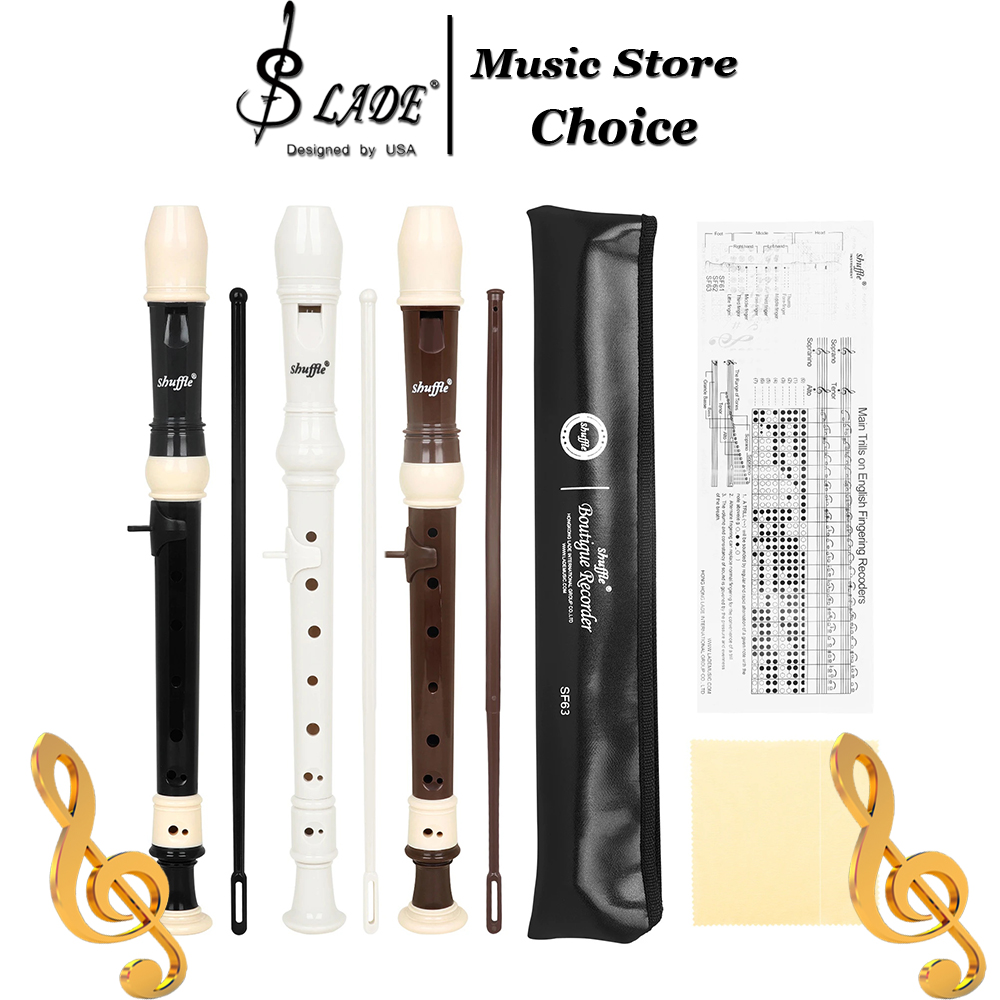 Recorder Baroque Style - 8홀 플루트 바로크 스타일 플루트 ABS