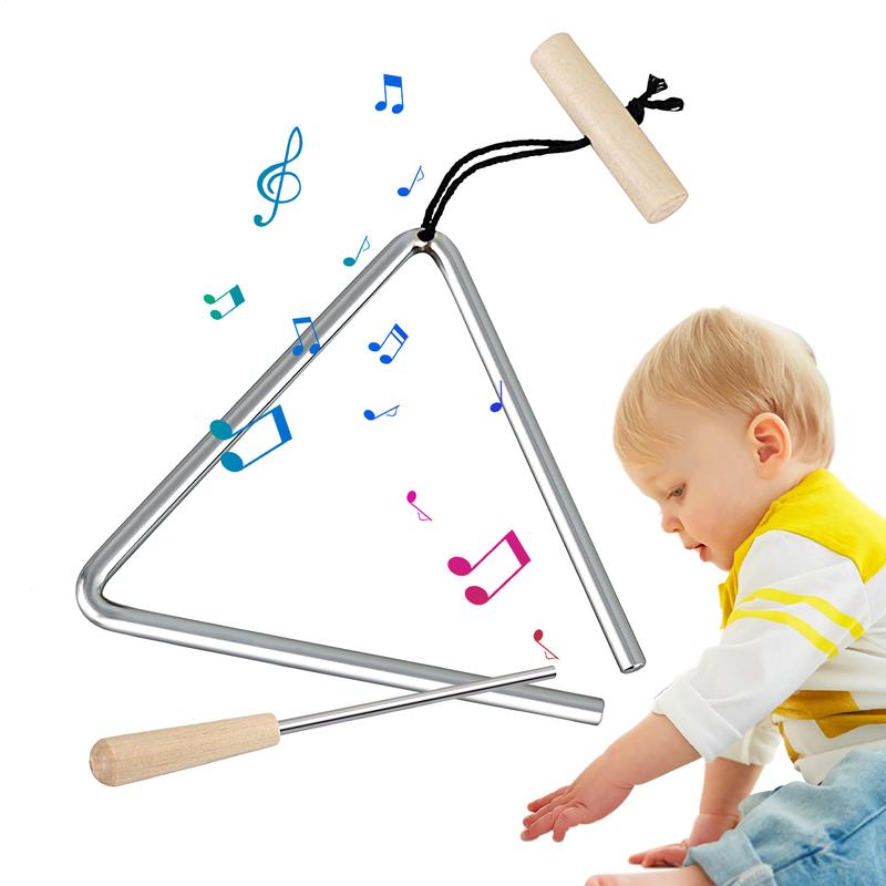 Musical Instrument Triangle - 음악 삼각형 악기 스틸 음악 손