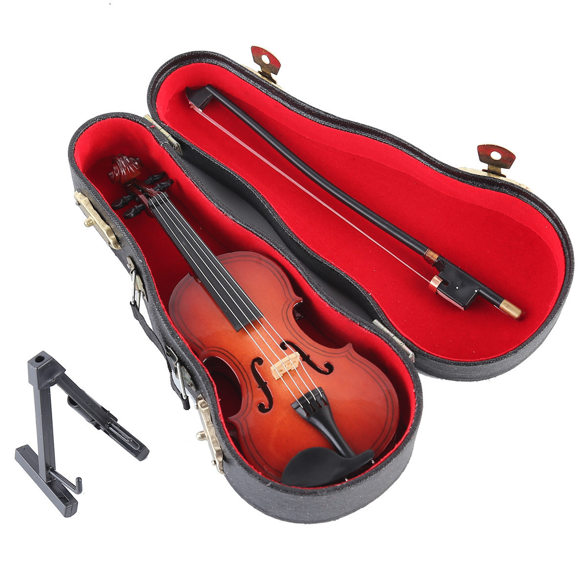 Musical Instrument Companies - 미니 악기 수제 바이올린 모형 장식품,