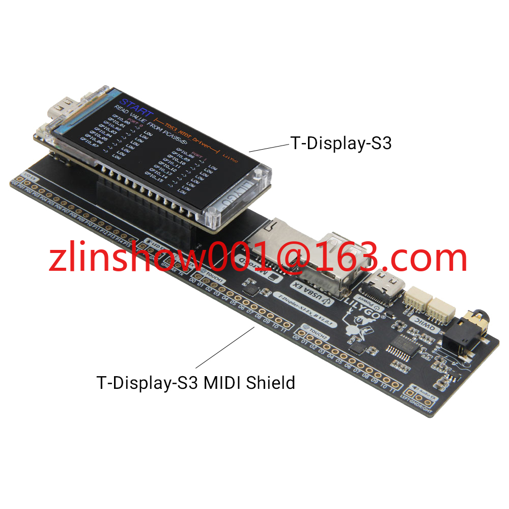 Musical Instrument Digital Interface (Midi) - 음악 기기 디지털 인터페이스 확장용 T-Display-S3