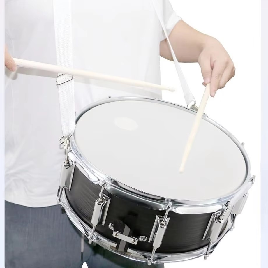 Musical Instrument Percussion - 우드 그레인 마칭 드럼, 마칭 밴드