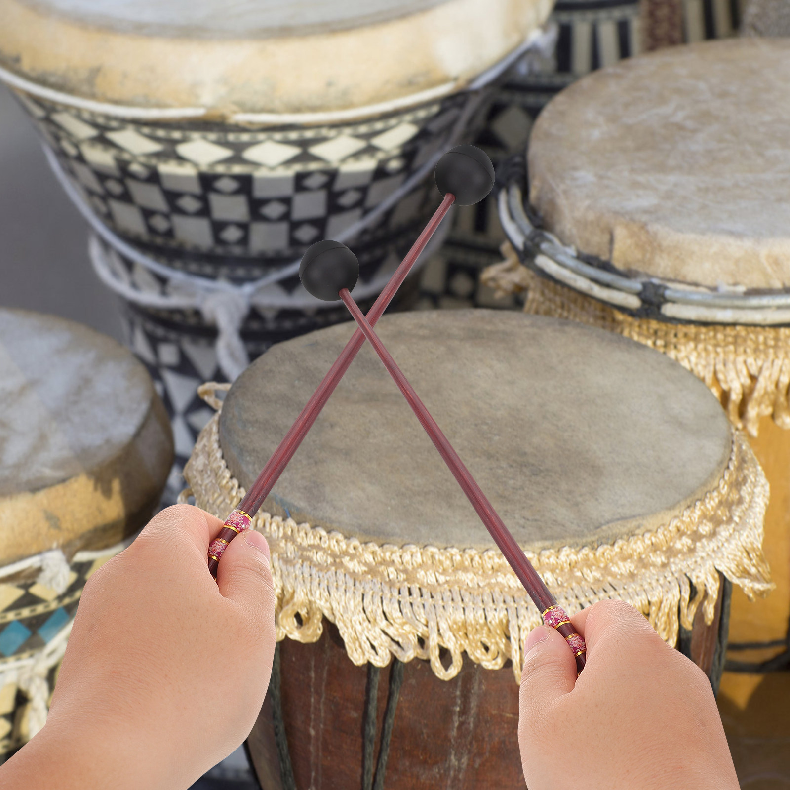1쌍 드럼 말렛, 안정적인 그립감, 실로폰, 마림바,  - Musical Instrument Marimba 리뷰 및 가격