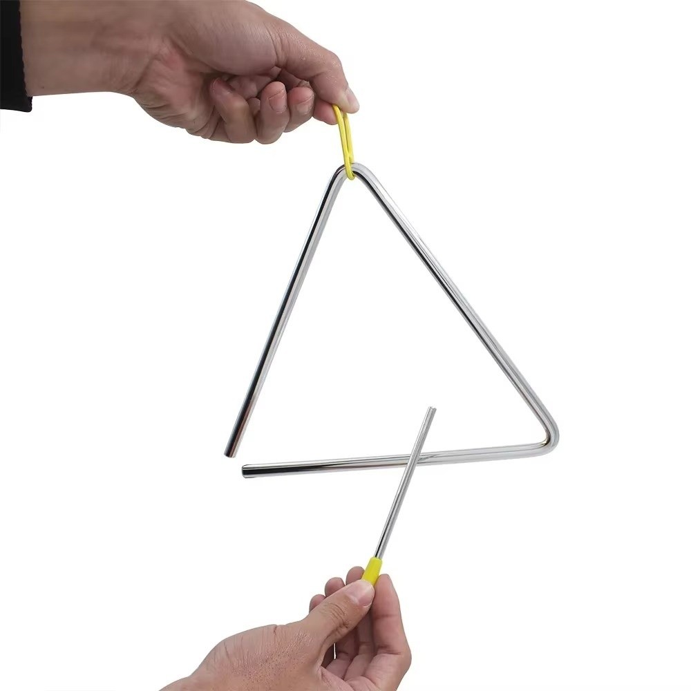 스테인레스 스틸 삼각형 악기 고무 그립 인체공학적 디자 - Musical Instrument Triangle 리뷰 및 가격