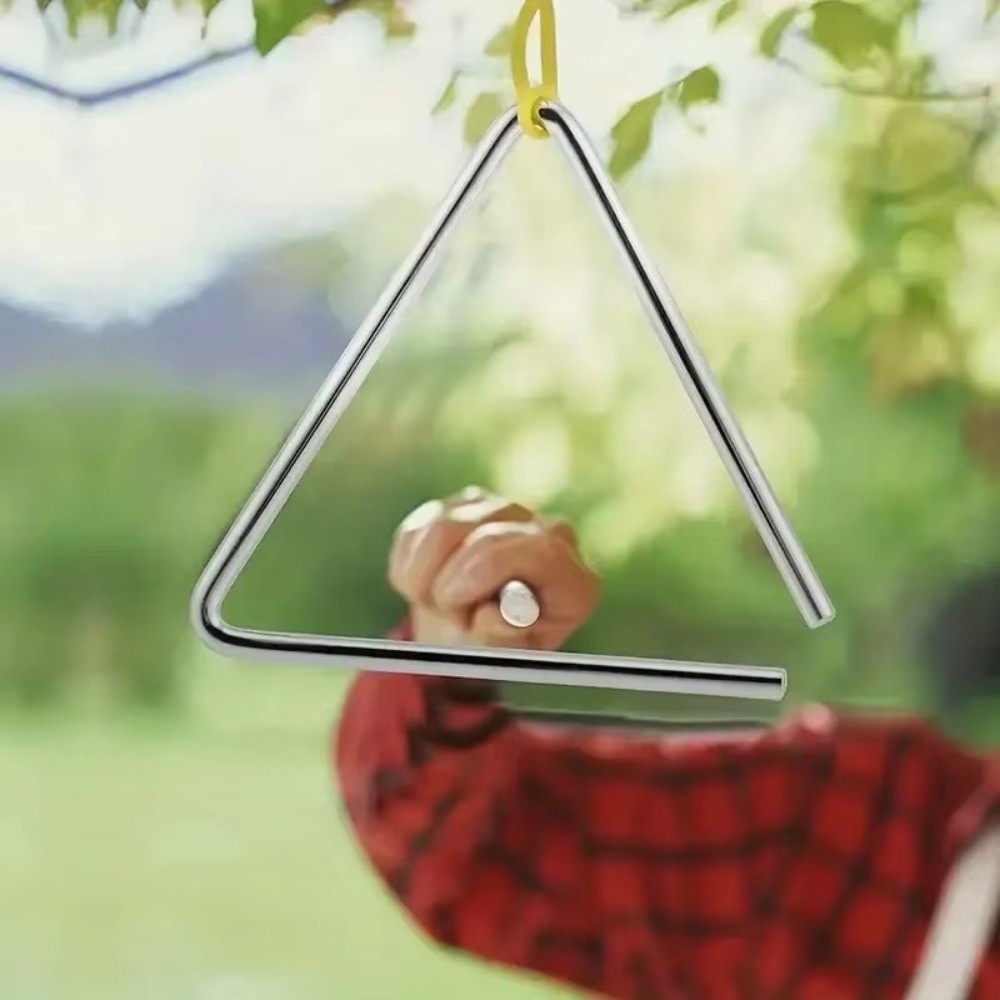 스테인레스 스틸 삼각형 악기 고무 그립 인체공학적 디자 - Musical Instrument Triangle 리뷰 및 가격