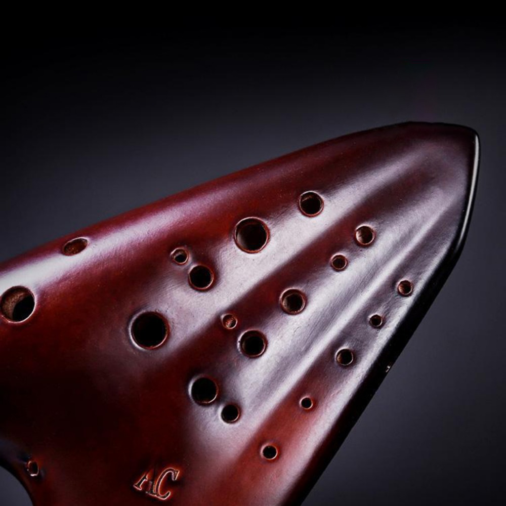 세라믹 오카리나, 알토 C 키, AC 트리플 오카리나, - Musical Instrument Qin 리뷰 및 가격