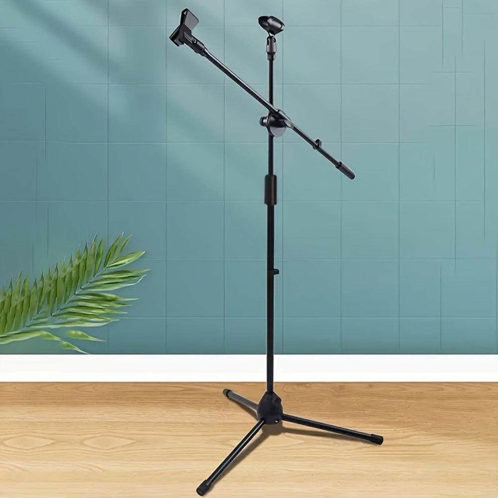 듀얼 암 디자인의 퍼포먼스 마이크 플로어 스탠드: 유연 - A Musical Instrument You Shake 리뷰 및 가격