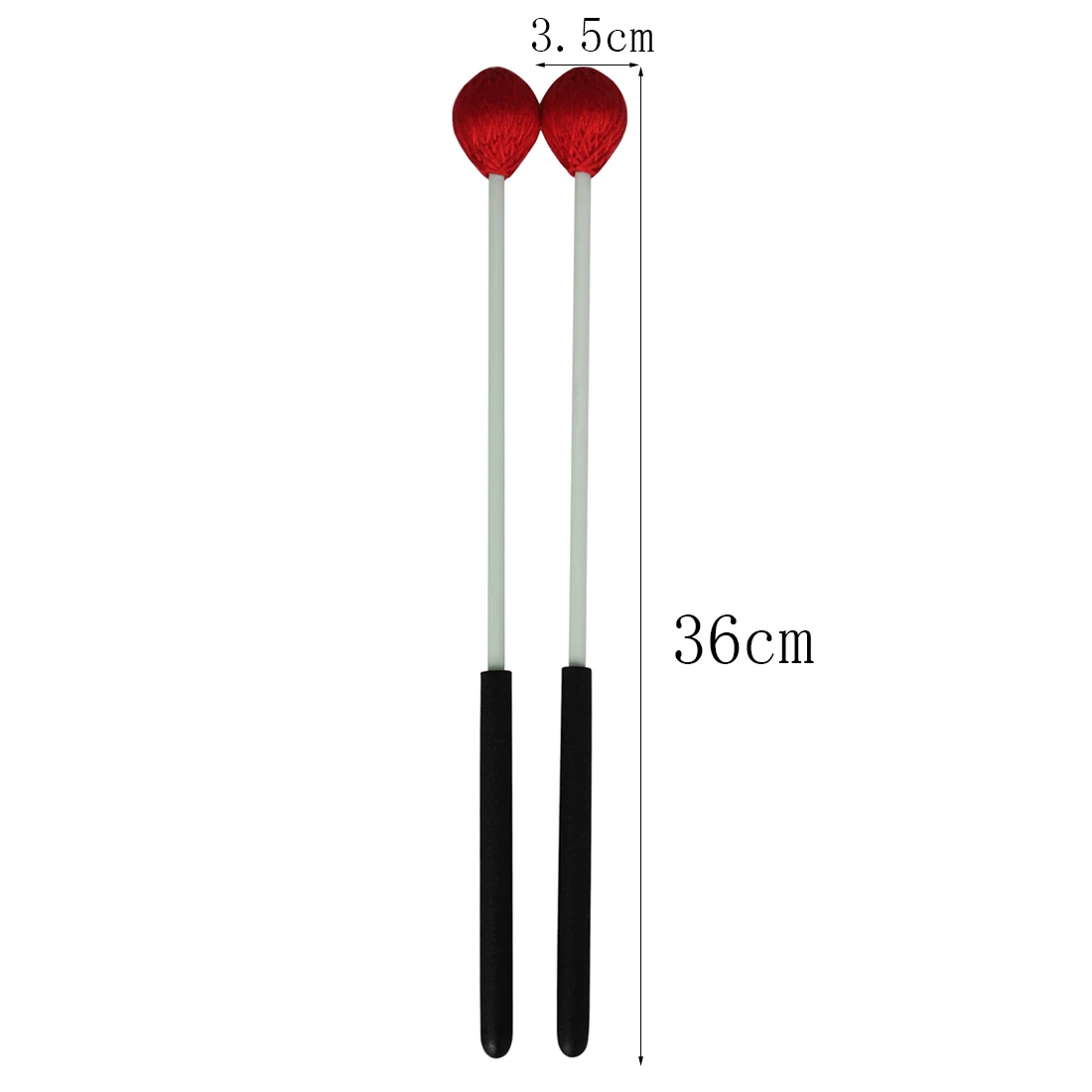 2Pcs 마림바 말렛 드럼 스틱 전문 타악기 액세서리  - Musical Instrument Marimba 리뷰 및 가격