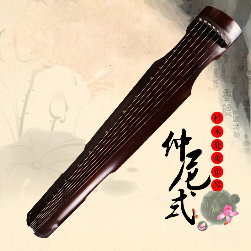 고급형 중니 스타일 구친 7현 중국 고대 지터 연습 및 - Musical Instrument Ancient 리뷰 및 가격