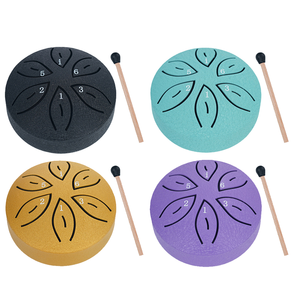 3인치 6음 레인 드럼, 야외용 레인 드럼 악기, 요가 - Musical Instrument Percussion 리뷰 및 가격