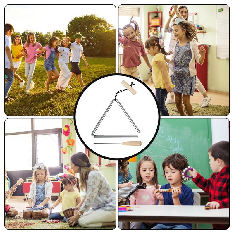 음악 삼각형 악기 스틸 음악 손 악기 스틸 삼각형 타악 - Musical Instrument Triangle 리뷰 및 가격