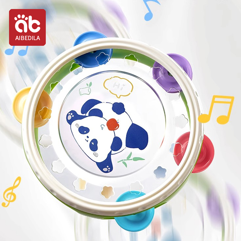 타악기 음악 아기 장난감 6-12 개월 악기 손 드럼  - A Musical Instrument You Shake 리뷰 및 가격