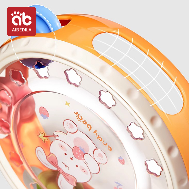 타악기 음악 아기 장난감 6-12 개월 악기 손 드럼  - A Musical Instrument You Shake 리뷰 및 가격