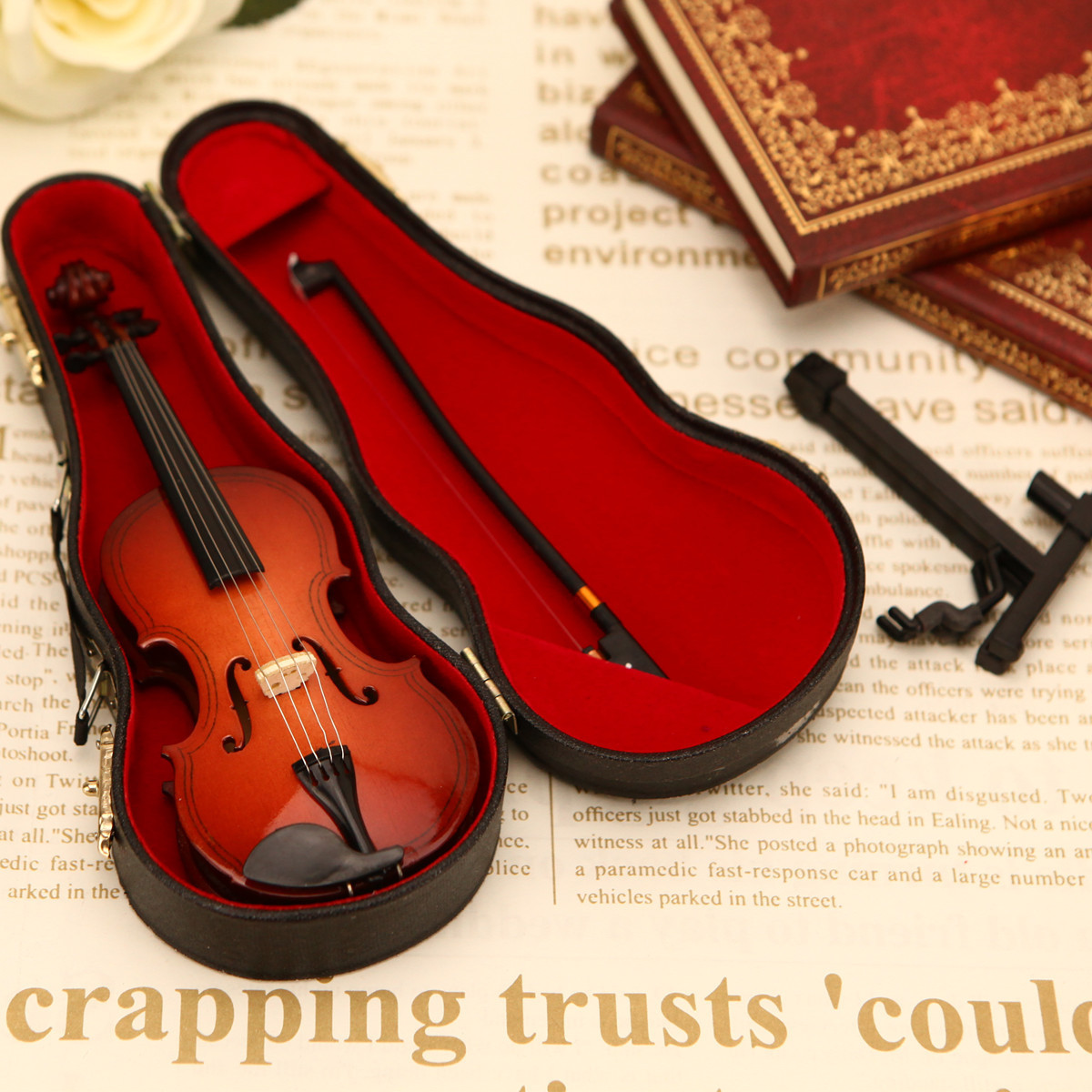 미니 악기 수제 바이올린 모형 장식품, 음악 교육 학교 - Musical Instrument Companies 리뷰 및 가격