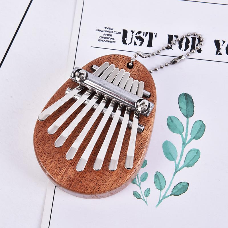 8 Keys Kalimba 엄지 손가락 피아노 고품질  - Musical Instrument In Africa 리뷰 및 가격