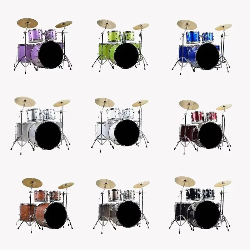 아이에르시 브랜드 성인용 5피스 드럼 세트 컬러 우드  - Musical Instrument Percussion 리뷰 및 가격