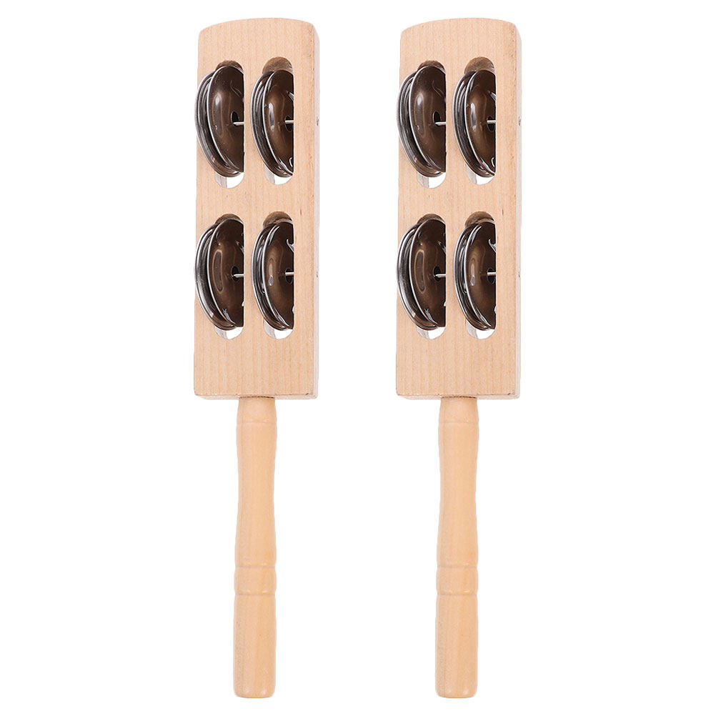 2Pcs 타악기 벨 스틱 작은 나무 흔들 벨 휴대용 음 - A Musical Instrument You Shake 리뷰 및 가격