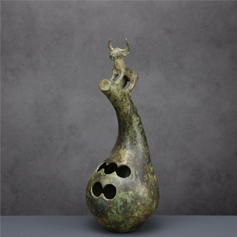 고대 운남 국립 가축 구리 Sompoton 장식품 악기 - Musical Instrument Ancient 리뷰 및 가격