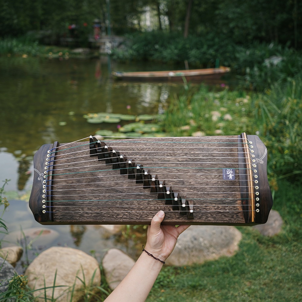 전문가용 60cm 목재 구정 미니 휴대용 전통 악기 1 - Musical Instrument Guzheng 리뷰 및 가격
