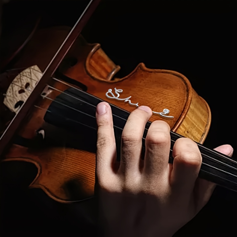 [맞춤형] 이름이 새겨진 장식용 명판, 기타, 바이올린 - Musical Instrument With Names 리뷰 및 가격