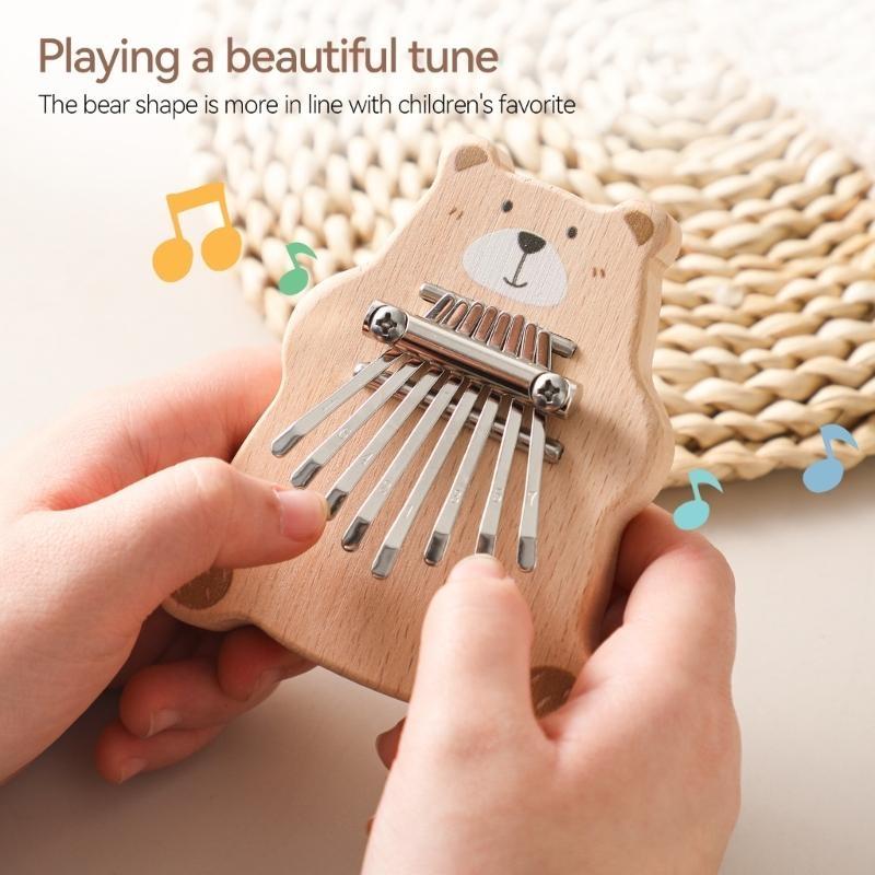 어린이와 성인을 위한 우드 7키 마림바 엄지 피아노,  - Musical Instrument Marimba 리뷰 및 가격